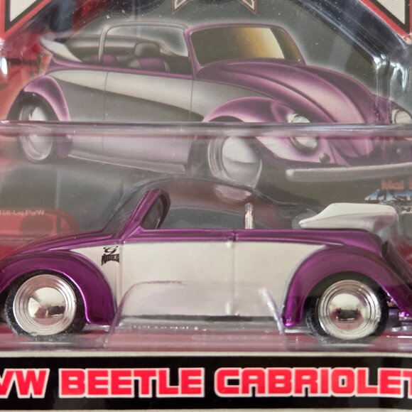 2006 MAISTO G RIDEZ, VW BEETLE CABRIOLET, MINT IN THE PACKAGE!!! - Picture 2 of 2